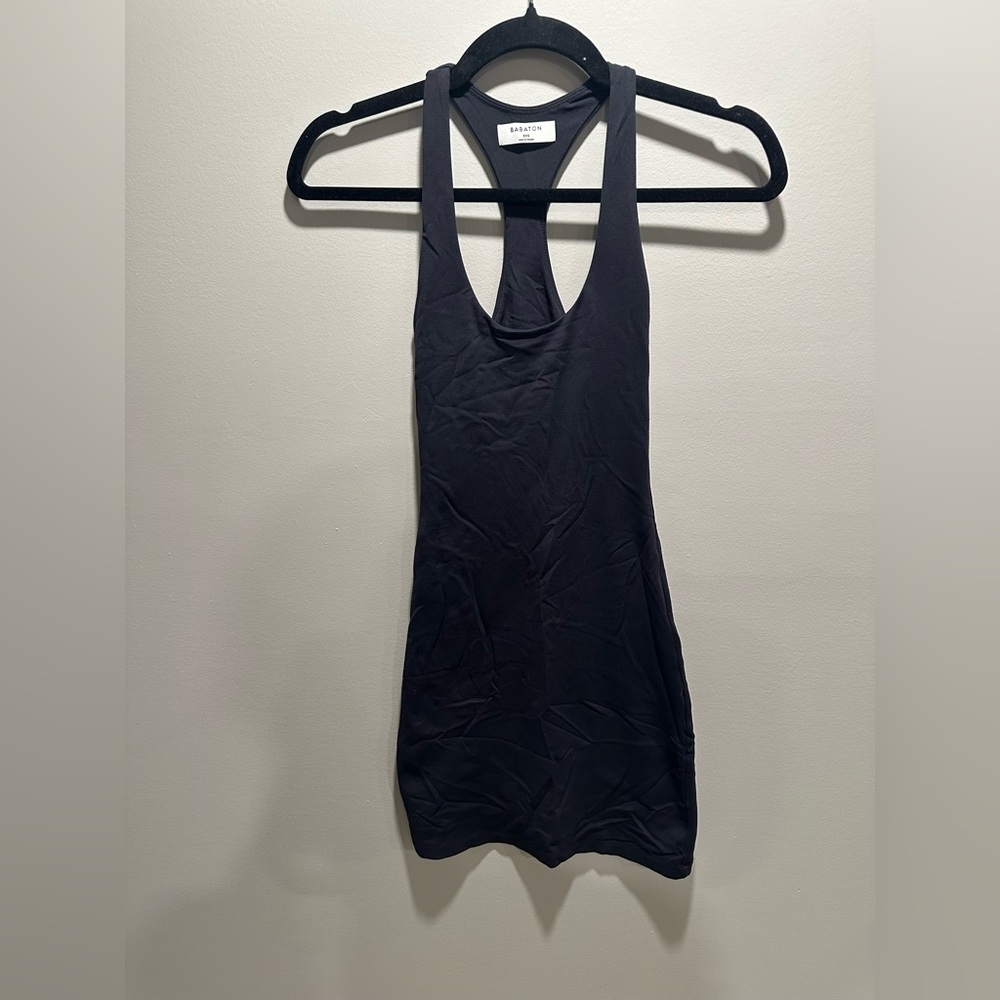 Babaton Charcoal Racerback Tank Top
